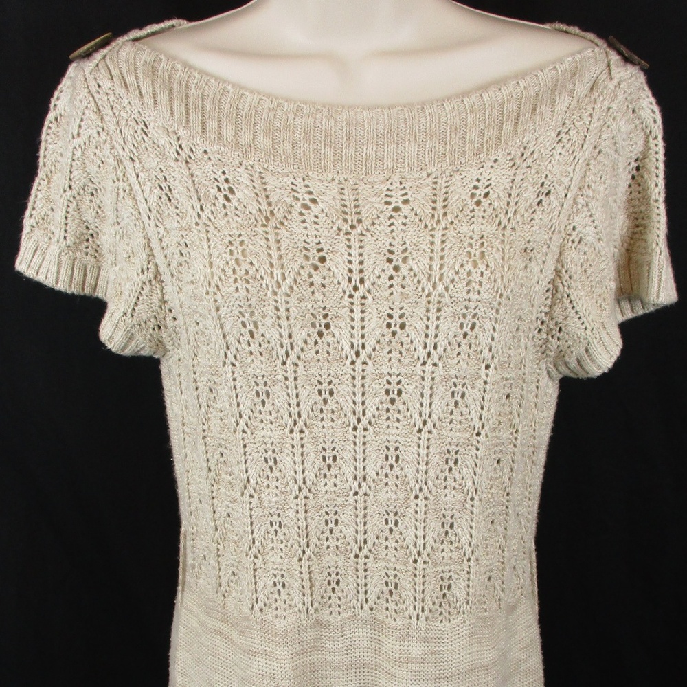 SOLD - HeartSoul Knitted Oatmeal Sweater Dress